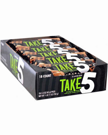 TAKE 5 BAR - 18 CT.
